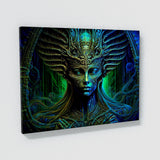 Trippy Psychedelic Alien 29 Wall Art
