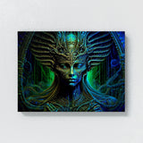 Trippy Psychedelic Alien 29 Wall Art