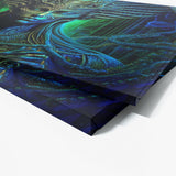 Trippy Psychedelic Alien 29 Wall Art