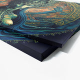 Trippy Psychedelic Alien 30 Wall Art