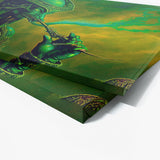 Trippy Psychedelic Alien Weed 104 Wall Art