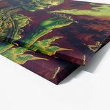 Trippy Psychedelic Alien Weed 105 Wall Art