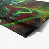 Trippy Psychedelic Alien Weed 107 Wall Art