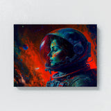 Trippy Psychedelic Astronaut 53 Wall Art