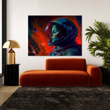 Trippy Psychedelic Astronaut 53 Wall Art