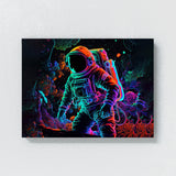 Trippy Psychedelic Astronaut 60 Wall Art