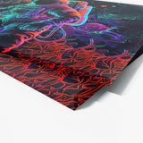 Trippy Psychedelic Astronaut 60 Wall Art