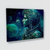 Trippy Psychedelic Astronaut 61 Wall Art