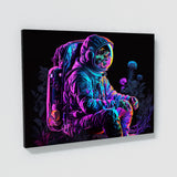 Trippy Psychedelic Astronaut 62 Wall Art