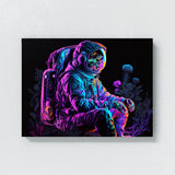 Trippy Psychedelic Astronaut 62 Wall Art
