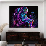 Trippy Psychedelic Astronaut 62 Wall Art