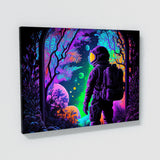 Trippy Psychedelic Astronaut 69 Wall Art