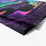 Trippy Psychedelic Astronaut 69 Wall Art