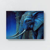 Trippy Psychedelic Elephant 103 Wall Art
