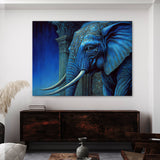 Trippy Psychedelic Elephant 103 Wall Art