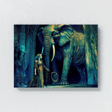 Trippy Psychedelic Elephant 108 Wall Art