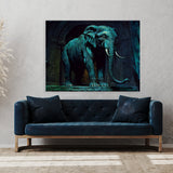 Trippy Psychedelic Elephant 112 Wall Art