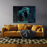 Trippy Psychedelic Elephant 112 Wall Art