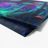 Trippy Psychedelic Forest 101 Wall Art