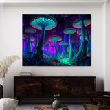 Trippy Psychedelic Forest 101 Wall Art