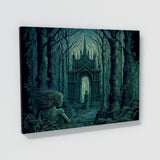 Trippy Psychedelic Forest 35 Wall Art