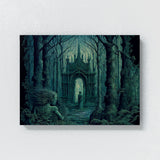 Trippy Psychedelic Forest 35 Wall Art