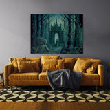 Trippy Psychedelic Forest 35 Wall Art