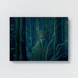 Trippy Psychedelic Forest 36 Wall Art