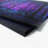 Trippy Psychedelic Forest 47 Wall Art