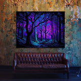 Trippy Psychedelic Forest 47 Wall Art