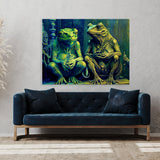 Trippy Psychedelic Frogs 63 Wall Art