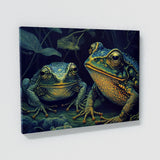 Trippy Psychedelic Frogs 64 Wall Art