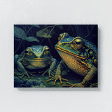 Trippy Psychedelic Frogs 64 Wall Art