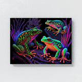 Trippy Psychedelic Frogs 73 Wall Art