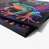 Trippy Psychedelic Frogs 73 Wall Art
