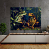 Trippy Psychedelic Frogs 74 Wall Art