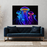 Trippy Psychedelic Jellyfish 38 Wall Art