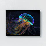 Trippy Psychedelic Jellyfish 39 Wall Art