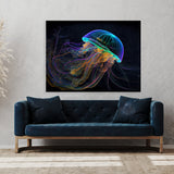 Trippy Psychedelic Jellyfish 39 Wall Art