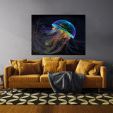 Trippy Psychedelic Jellyfish 39 Wall Art