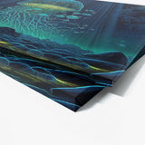 Trippy Psychedelic Jellyfish 40 Wall Art