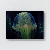 Trippy Psychedelic Jellyfish 41 Wall Art