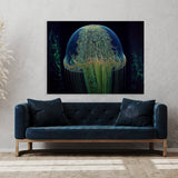 Trippy Psychedelic Jellyfish 41 Wall Art