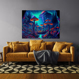 Trippy Psychedelic Landscape 93 Wall Art