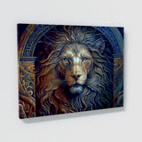 Trippy Psychedelic Lion 50 Wall Art