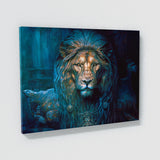 Trippy Psychedelic Lion 52 Wall Art