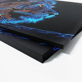 Trippy Psychedelic Lion 57 Wall Art