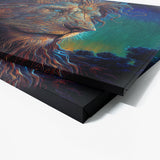 Trippy Psychedelic Lion 59 Wall Art