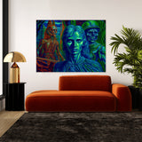 Trippy Psychedelic Lsd Trip 84 Wall Art