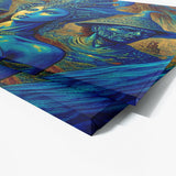 Trippy Psychedelic Magic Mush Trip 81 Wall Art